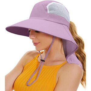 Sun Hats UV Protection Purple